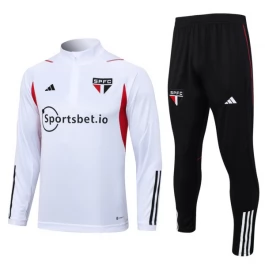 São Paulo FC Trainingspakken 2023-24 - 1-4 Zip Wit