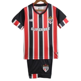 São Paulo FC Uitshirt Kids 2024-2025 Voetbaltenue