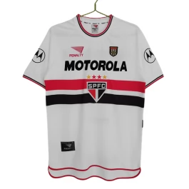 São Paulo FC Voetbaltenue Retro 2000-2001 Thuisshirt