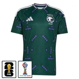Saoedi-Arabië Thuisshirt WK 2026 met Patch