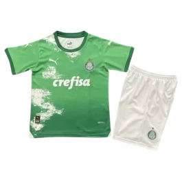SE Palmeiras Thuisshirt Kids Special Edition Green 2024-2025 Voetbaltenue