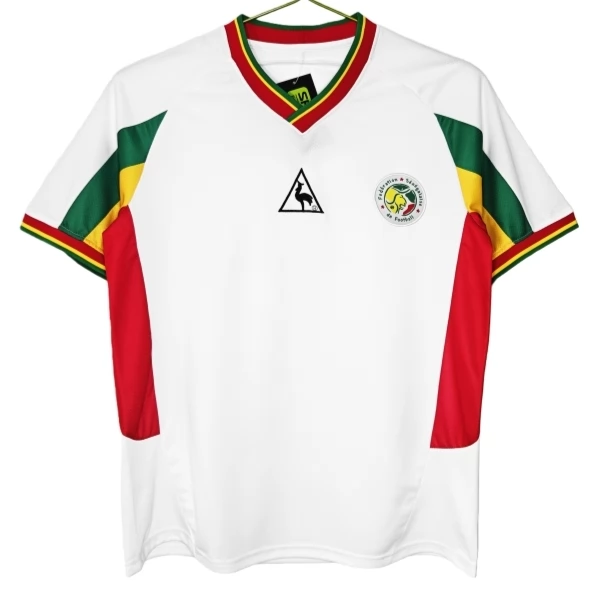 Senegal Thuisshirt Retro 2002 Voetbaltenue Senegal Thuisshirt Retro 2002 Voetbaltenue