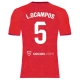 Sevilla FC L.Ocampos 5 Uitshirt 2024-2025 Voetbaltenue