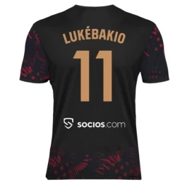 Sevilla FC Lukébakio 11 Third Shirt 2024-2025 Voetbaltenue