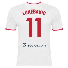 Sevilla FC Lukébakio 11 Thuisshirt 2024-2025 Voetbaltenue