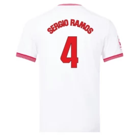 Sevilla FC Sergio Ramos 4 Thuisshirt 2023-2024 Voetbaltenue