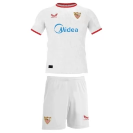Sevilla FC Thuisshirt Kids 2025-2026 Voetbaltenue
