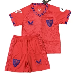 Sevilla FC Uitshirt Kids 2024-2025 Voetbaltenue