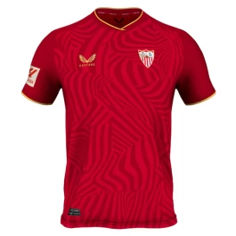 Sevilla FC Voetbaltenue 2023-2024 Uitshirt