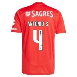 SL Benfica António S. 4 Thuisshirt 2024-2025 Voetbaltenue