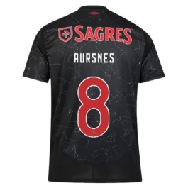 SL Benfica Aursnes 8 Uitshirt 2024-2025 Voetbaltenue