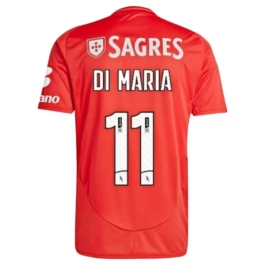 SL Benfica Di Maria 11 Thuisshirt 2024-2025 Voetbaltenue
