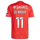 SL Benfica Di Maria 11 Thuisshirt 2024-2025 Voetbaltenue