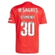 SL Benfica Otamendi 30 Thuisshirt 2024-2025 Voetbaltenue