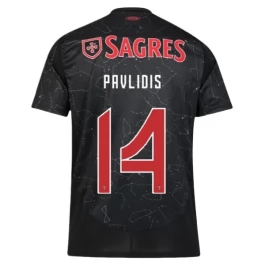SL Benfica Pavlidis 14 Uitshirt 2024-2025 Voetbaltenue