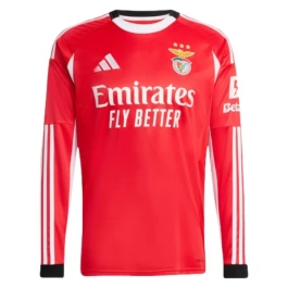 SL Benfica Thuisshirt 2025-2026 L/S Voetbaltenue