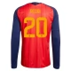 Spanje Pedri 20 Thuisshirt WK 2026 Lange Mouwen