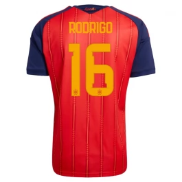 Spanje Rodrigo 16 Thuisshirt WK 2026