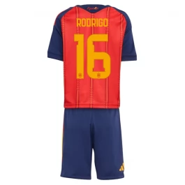 Spanje Rodrigo 16 Thuistenue WK 2026 Kind