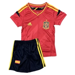 Spanje Thuisshirt Kids Retro 2012 Voetbaltenue