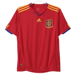 Spanje Thuisshirt Retro 2010 Voetbaltenue