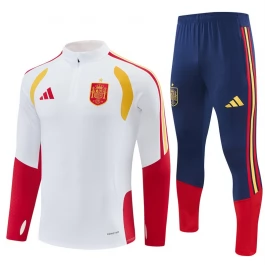 Spanje Trainingspak 2026-27 Kind - 1-4 Zip Wit
