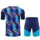 Spanje Trainingsshirt en Shorts 2026-27 Kind Blauw