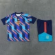 Spanje Trainingsshirt en Shorts 2026-27 Kind Blauw