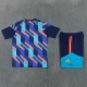 Spanje Trainingsshirt en Shorts 2026-27 Kind Blauw