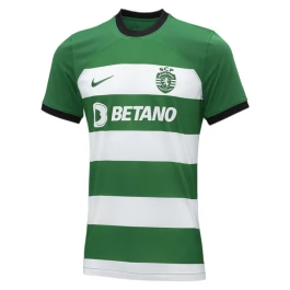 Sporting CP Lisbon Voetbaltenue 2023-2024 Thuisshirt