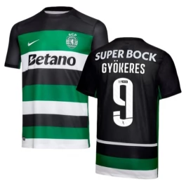 Sporting Lissabon Gyökeres 9 Thuisshirt 2024-2025 Voetbaltenue