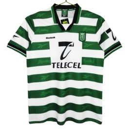 Sporting Lissabon Thuisshirt Retro 1999-2000 Voetbaltenue