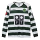 Sporting Lissabon Thuisshirt Retro 2001-2003 L/S Voetbaltenue
