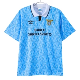 SS Lazio Thuisshirt Retro 1991-1992 Voetbaltenue
