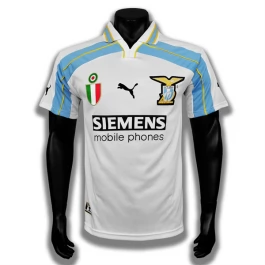 SS Lazio Voetbaltenue Retro 2000-2001 Third Shirt
