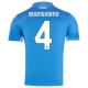 SSC Napoli Buongiorno 4 Thuisshirt 2024-2025 Voetbaltenue