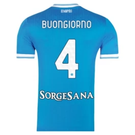 SSC Napoli Buongiorno 4 Thuisshirt 2025-2026 Voetbaltenue