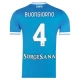SSC Napoli Buongiorno 4 Thuisshirt 2025-2026 Voetbaltenue
