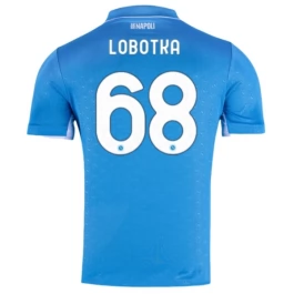SSC Napoli Lobotka 68 Thuisshirt 2024-2025 Voetbaltenue