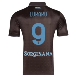 SSC Napoli Lukaku 9 Third Shirt 2025-2026 Voetbaltenue