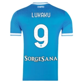 SSC Napoli Lukaku 9 Thuisshirt 2025-2026 Voetbaltenue