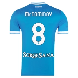 SSC Napoli McTominay 8 Thuisshirt 2025-2026 Voetbaltenue