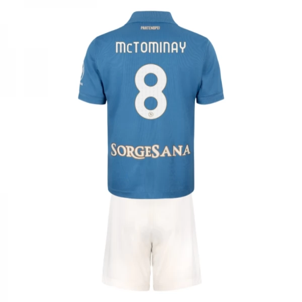 SSC Napoli McTominay 8 Thuistenue 2026-2027 Kind SSC Napoli McTominay 8 Thuistenue 2026-2027 Kind