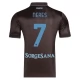 SSC Napoli Neres 7 Third Shirt 2025-2026 Voetbaltenue