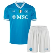 SSC Napoli Thuisshirt Kids 2025-2026 Voetbaltenue SSC Napoli Thuisshirt Kids 2025-2026 Voetbaltenue