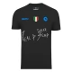 SSC Napoli Thuisshirt Special Edition Geolier Black 2024-2025 Voetbaltenue