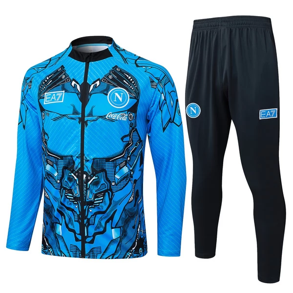 SSC Napoli Trainingsjackpak 2025-26 - Blauw SSC Napoli Trainingsjackpak 2025-26 - Blauw