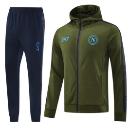 SSC Napoli Trainingsjackpakken 2024-25 - Hoodie Groen