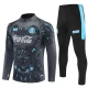 SSC Napoli Trainingssweaterpak 2025-26 - 1-4 Zip Grijs
