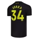 Sunderland AFC Xhaka 34 Derde Shirt 2025-2026 Voetbaltenue